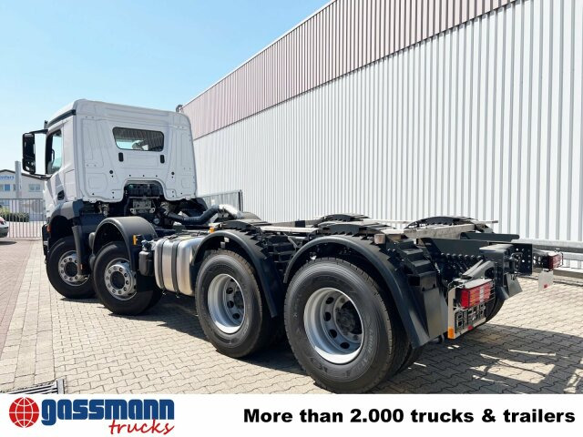 Új Alvaz teherautó Mercedes-Benz Arocs 3240 8x4: 14 kép.
