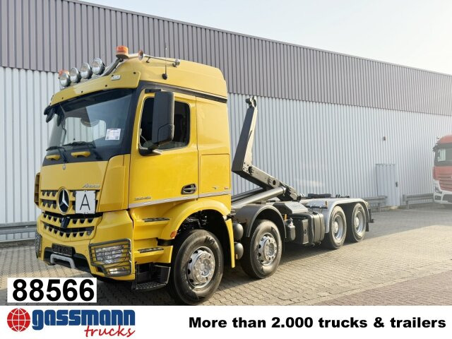 Mercedes-Benz Arocs 3245 LK 8x4/4, Navi, Motorabtrieb, Meiller - Horgos rakodó teherautó: 1 kép. Mercedes-Benz Arocs 3245 LK 8x4/4, Navi, Motorabtrieb, Meiller - Horgos rakodó teherautó: 1 kép.