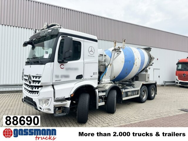 Mercedes-Benz Arocs 3251 8x4/4, Betonmischer Liebherr ca. 9m³ - Betonmixer: 1 kép. Mercedes-Benz Arocs 3251 8x4/4, Betonmischer Liebherr ca. 9m³ - Betonmixer: 1 kép.
