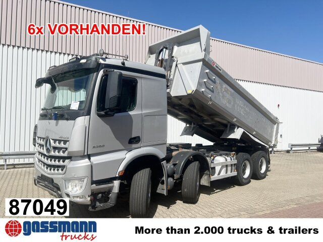 Mercedes-Benz Arocs 3251 LK 8x4/4, Retarder, Stahlmulde ca. - Dömper: 1 kép. Mercedes-Benz Arocs 3251 LK 8x4/4, Retarder, Stahlmulde ca. - Dömper: 1 kép.