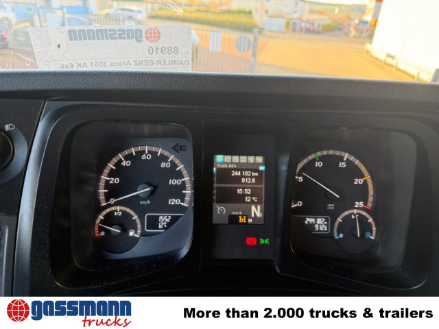 Mercedes-Benz Arocs 3351 AK 6x6, Retarder, Grounder, - Billenőplatós teherautó: 5 kép. Mercedes-Benz Arocs 3351 AK 6x6, Retarder, Grounder, - Billenőplatós teherautó: 5 kép.