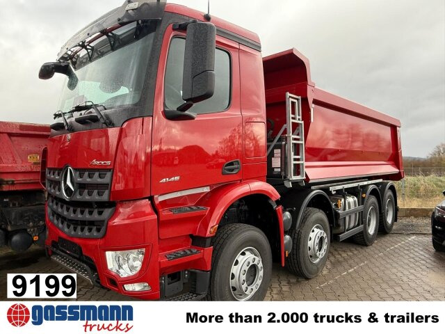 Mercedes-Benz Arocs 4145 K 8x4/4, Grounder, MultimediaCockpit, - Dömper: 1 kép. Mercedes-Benz Arocs 4145 K 8x4/4, Grounder, MultimediaCockpit, - Dömper: 1 kép.