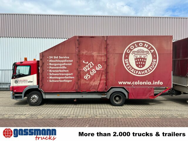 Mercedes-Benz Atego 1223 L 4x2, Kompl. Zug, Lift- & - Ponyvás teherautó: 2 kép. Mercedes-Benz Atego 1223 L 4x2, Kompl. Zug, Lift- & - Ponyvás teherautó: 2 kép.