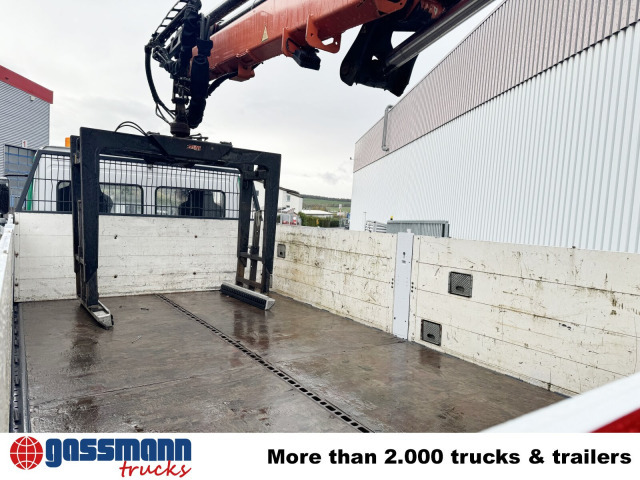 Mercedes-Benz Atego 1223 L 4x2 mit Heckkran Atlas 88.3-A2L, - Platós teherautó, Darus autó: 3 kép. Mercedes-Benz Atego 1223 L 4x2 mit Heckkran Atlas 88.3-A2L, - Platós teherautó, Darus autó: 3 kép.