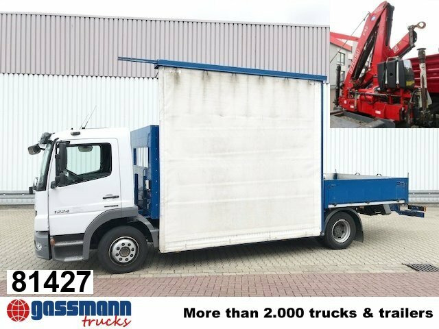 Mercedes-Benz Atego 1224 L 4x2 Glastransporter, gegen Aufpreis - Platós teherautó, Darus autó: 1 kép. Mercedes-Benz Atego 1224 L 4x2 Glastransporter, gegen Aufpreis - Platós teherautó, Darus autó: 1 kép.