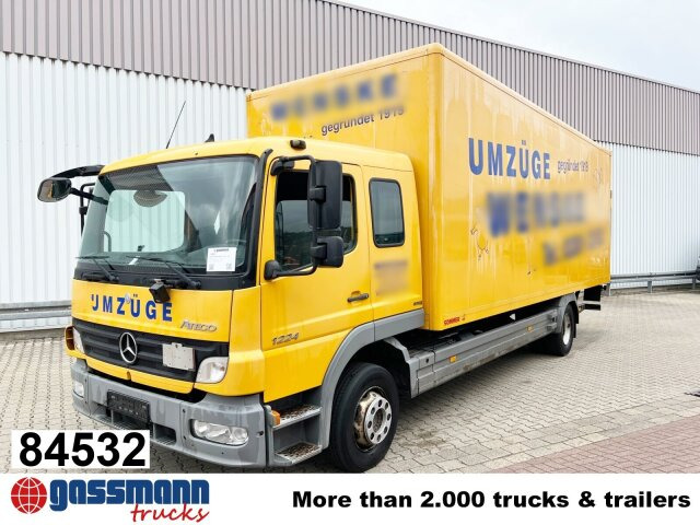 Mercedes-Benz Atego 1224 L, Möbelkoffer, Dautel LBW, 42 cbm - Dobozos felépítményű teherautó: 1 kép. Mercedes-Benz Atego 1224 L, Möbelkoffer, Dautel LBW, 42 cbm - Dobozos felépítményű teherautó: 1 kép.