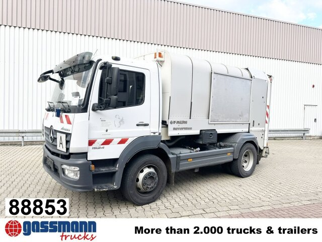 Mercedes-Benz Atego 1624 L 4x2, Retarder, Faun Rotopress, - Szemetesautó: 1 kép. Mercedes-Benz Atego 1624 L 4x2, Retarder, Faun Rotopress, - Szemetesautó: 1 kép.