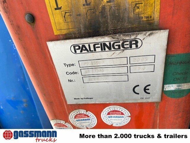 Mercedes-Benz Atego 1823 4x2 mit Kran Palfinger PK10500, - Billenőplatós teherautó, Darus autó: 3 kép. Mercedes-Benz Atego 1823 4x2 mit Kran Palfinger PK10500, - Billenőplatós teherautó, Darus autó: 3 kép.