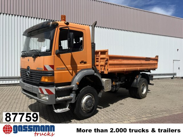 Mercedes-Benz Atego 1823 AK 4x4 - Billenőplatós teherautó: 1 kép. Mercedes-Benz Atego 1823 AK 4x4 - Billenőplatós teherautó: 1 kép.