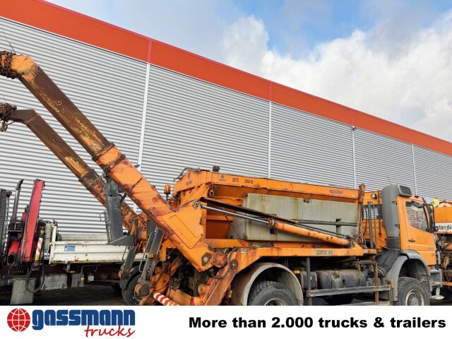 Mercedes-Benz Atego 1828 4x4, Tele-Absetzer, - Konténerszállító: 5 kép. Mercedes-Benz Atego 1828 4x4, Tele-Absetzer, - Konténerszállító: 5 kép.