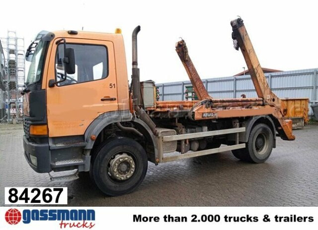 Mercedes-Benz Atego 1828 K 4x2 - Konténerszállító: 1 kép. Mercedes-Benz Atego 1828 K 4x2 - Konténerszállító: 1 kép.