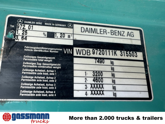 Mercedes-Benz Atego 815 K 4x2, 2x AHK - Billenőplatós teherautó: 3 kép. Mercedes-Benz Atego 815 K 4x2, 2x AHK - Billenőplatós teherautó: 3 kép.