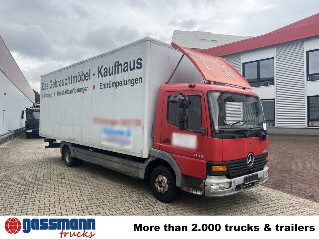 Mercedes-Benz Atego 815L 4x2 - Dobozos felépítményű teherautó: 2 kép. Mercedes-Benz Atego 815L 4x2 - Dobozos felépítményű teherautó: 2 kép.