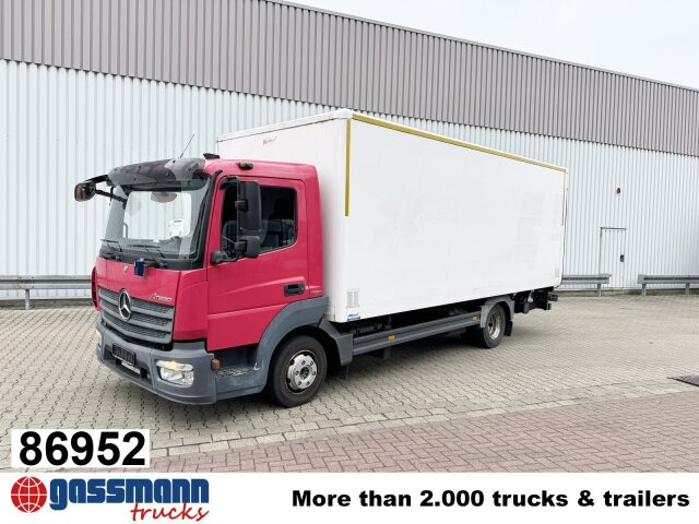 Mercedes-Benz Atego 816 4x2 mit LBW BÄR - Dobozos felépítményű teherautó: 1 kép. Mercedes-Benz Atego 816 4x2 mit LBW BÄR - Dobozos felépítményű teherautó: 1 kép.