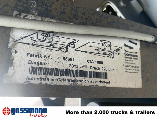 Mercedes-Benz Atego 816 4x2 mit Sörensen LBW - Dobozos felépítményű teherautó: 4 kép. Mercedes-Benz Atego 816 4x2 mit Sörensen LBW - Dobozos felépítményű teherautó: 4 kép.