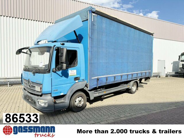 Mercedes-Benz Atego 816 L 4x2, Dautel LBW - Platós teherautó: 1 kép. Mercedes-Benz Atego 816 L 4x2, Dautel LBW - Platós teherautó: 1 kép.