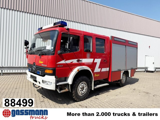 Mercedes-Benz Atego 917 4x4, LF 10, Einzelbereifung, AT-Motor - Mentőautó: 1 kép. Mercedes-Benz Atego 917 4x4, LF 10, Einzelbereifung, AT-Motor - Mentőautó: 1 kép.