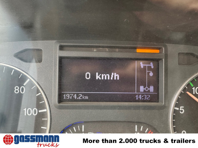 Mercedes-Benz Atego 918 KK 4x2, 2x AHK, Kran Fassi F65 - Billenőplatós teherautó, Darus autó: 5 kép. Mercedes-Benz Atego 918 KK 4x2, 2x AHK, Kran Fassi F65 - Billenőplatós teherautó, Darus autó: 5 kép.