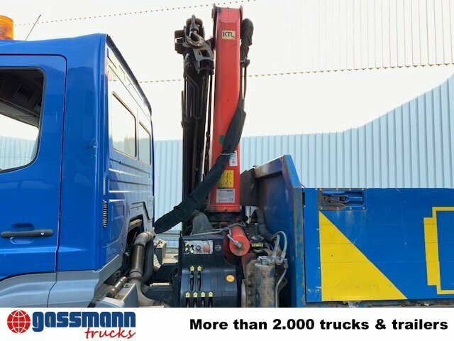 Mercedes-Benz Axor 1828 L 4x2 mit Kran Palfinger PK 9501, Funk - Platós teherautó, Darus autó: 3 kép. Mercedes-Benz Axor 1828 L 4x2 mit Kran Palfinger PK 9501, Funk - Platós teherautó, Darus autó: 3 kép.