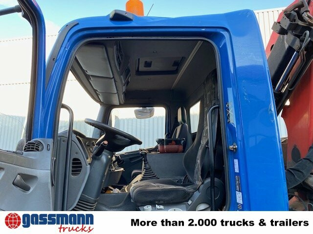 Mercedes-Benz Axor 1828 L 4x2 mit Kran Palfinger PK 9501, Funk - Platós teherautó, Darus autó: 4 kép. Mercedes-Benz Axor 1828 L 4x2 mit Kran Palfinger PK 9501, Funk - Platós teherautó, Darus autó: 4 kép.