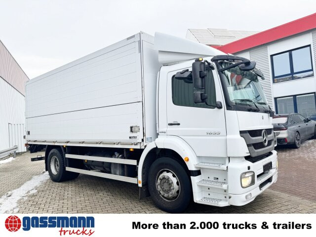 Dobozos felépítményű teherautó Mercedes-Benz Axor 1833 L 4x2, Getränkekoffer: 10 kép.