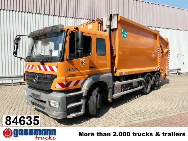 Mercedes-Benz Axor 2529 L 6x2, Lenkachse, HN-Cityloader, - Szemetesautó: 1 kép. Mercedes-Benz Axor 2529 L 6x2, Lenkachse, HN-Cityloader, - Szemetesautó: 1 kép.