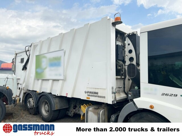 Mercedes-Benz Econic 2629 L/NLA 6x2/4, EEV, Lenkachse, FAUN - Szemetesautó: 5 kép. Mercedes-Benz Econic 2629 L/NLA 6x2/4, EEV, Lenkachse, FAUN - Szemetesautó: 5 kép.