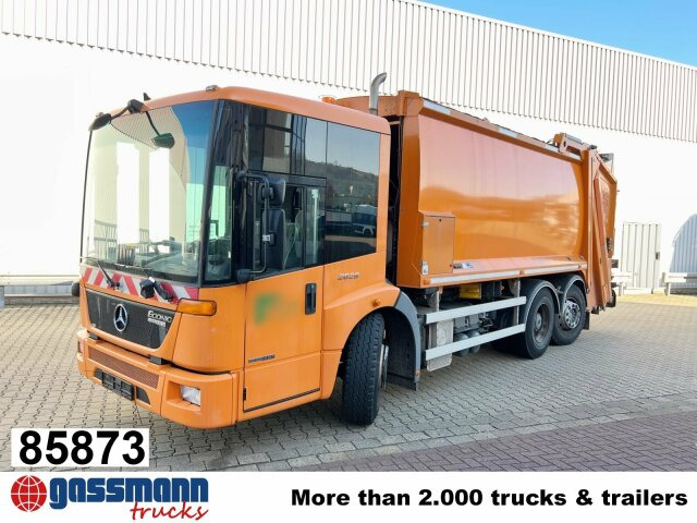 Mercedes-Benz Econic 2629 LL 6x2/4 NLA, EEV, Lenkachse, HS - Szemetesautó: 1 kép. Mercedes-Benz Econic 2629 LL 6x2/4 NLA, EEV, Lenkachse, HS - Szemetesautó: 1 kép.