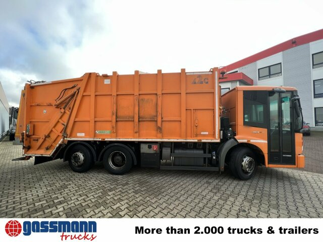 Szemetesautó a következők szállításához hulladék Mercedes-Benz Econic 2629 LL 6x2/4 NLA, EEV, Lenkachse, Haller: 10 kép. Szemetesautó a következők szállításához hulladék Mercedes-Benz Econic 2629 LL 6x2/4 NLA, EEV, Lenkachse, Haller: 10 kép.