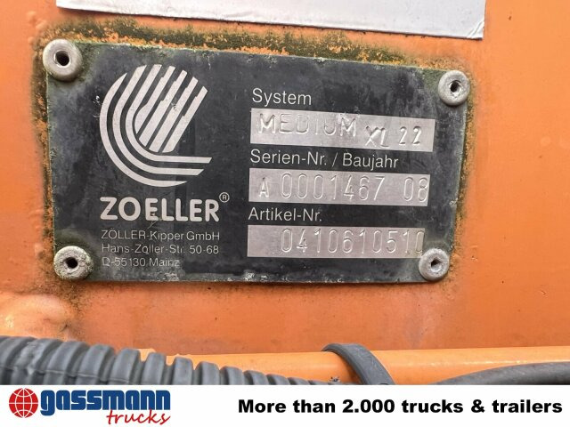 Mercedes-Benz Econic 2633 L 6x2/4 NLA, Lenkachse, Zöller - Szemetesautó: 4 kép. Mercedes-Benz Econic 2633 L 6x2/4 NLA, Lenkachse, Zöller - Szemetesautó: 4 kép.