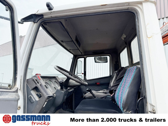 Mercedes-Benz LK 814 4x2, 6-Zylinder, Kran Tirre Euro 35 - Platós teherautó, Darus autó: 3 kép. Mercedes-Benz LK 814 4x2, 6-Zylinder, Kran Tirre Euro 35 - Platós teherautó, Darus autó: 3 kép.