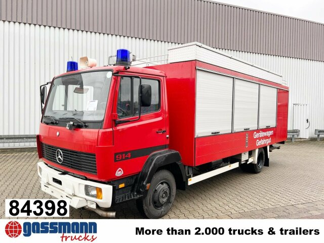 Mercedes-Benz LK 914 4x2, Gerätewagen für Gefahrgut, - Tűzoltóautó: 1 kép. Mercedes-Benz LK 914 4x2, Gerätewagen für Gefahrgut, - Tűzoltóautó: 1 kép.
