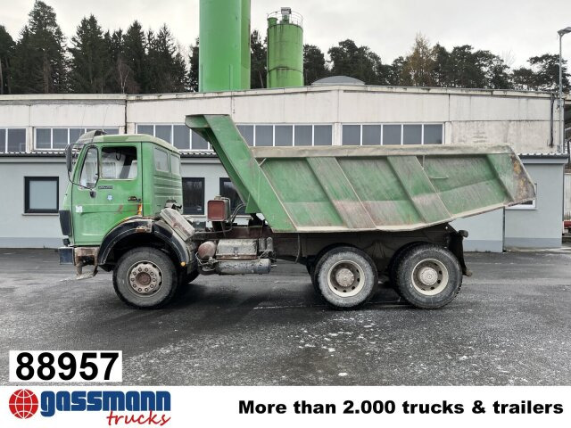 Mercedes-Benz NG 2628 K 6x4, V8, MEILLER Stahlmulde ca. 10³ - Dömper: 1 kép. Mercedes-Benz NG 2628 K 6x4, V8, MEILLER Stahlmulde ca. 10³ - Dömper: 1 kép.