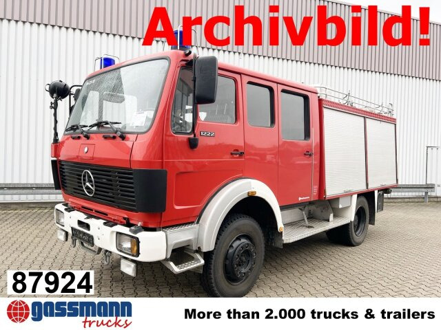 Mercedes-Benz SK 1222 AF 4x4 Doka, TLF16/25 - Mentőautó: 1 kép. Mercedes-Benz SK 1222 AF 4x4 Doka, TLF16/25 - Mentőautó: 1 kép.