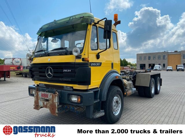 Horgos rakodó teherautó Mercedes-Benz SK II 2631 6x4, Winterdienstausstattung: 7 kép.