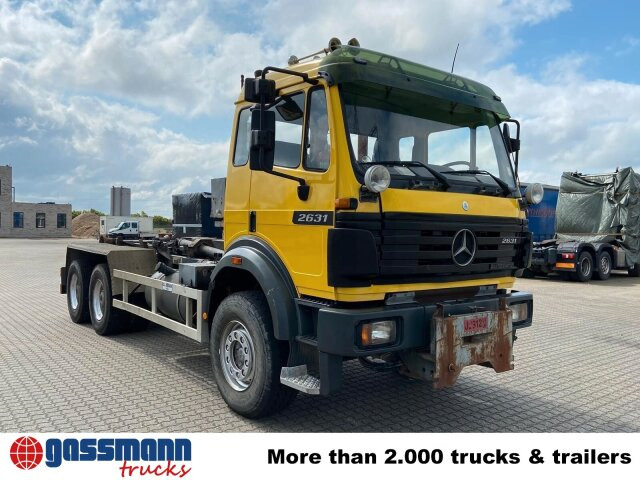 Mercedes-Benz SK II 2631 6x4, Winterdienstausstattung - Horgos rakodó teherautó: 5 kép. Mercedes-Benz SK II 2631 6x4, Winterdienstausstattung - Horgos rakodó teherautó: 5 kép.
