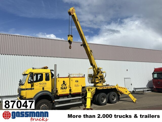 Mercedes-Benz SK II 2638/44 A 6x6, V8, Retarder, Kran, 2x - Darus autó: 1 kép. Mercedes-Benz SK II 2638/44 A 6x6, V8, Retarder, Kran, 2x - Darus autó: 1 kép.