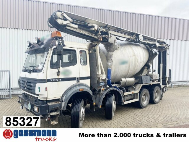 Mercedes-Benz SK II 3234 B 8x4/4, LT Betonmischer, - Betonmixer: 1 kép. Mercedes-Benz SK II 3234 B 8x4/4, LT Betonmischer, - Betonmixer: 1 kép.