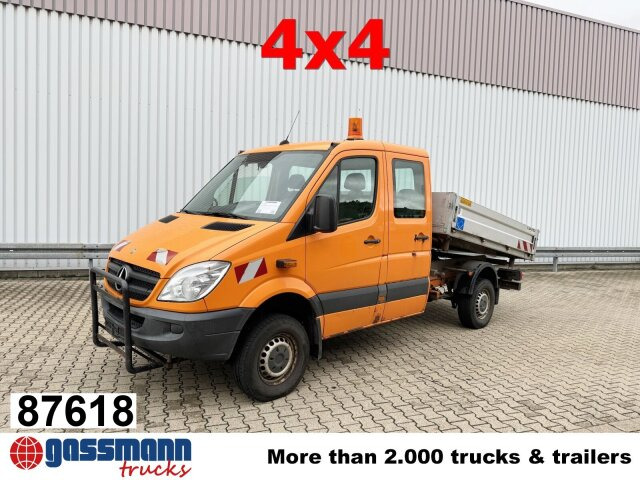 Mercedes-Benz Sprinter 313 CDI 4x4 Doka, Kipper, AT-Motor! - Platós kisteherautó, Duplakabinos kisteherautó: 1 kép. Mercedes-Benz Sprinter 313 CDI 4x4 Doka, Kipper, AT-Motor! - Platós kisteherautó, Duplakabinos kisteherautó: 1 kép.