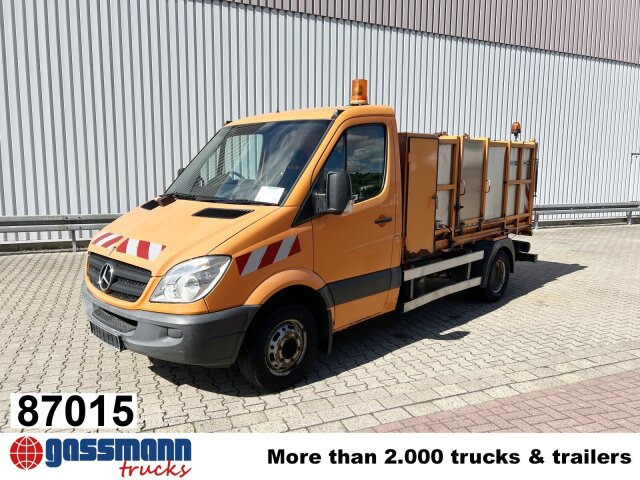 Mercedes-Benz Sprinter 513 CDI 4x2, Contex Pressmüllaufbau - Szemetesautó: 1 kép. Mercedes-Benz Sprinter 513 CDI 4x2, Contex Pressmüllaufbau - Szemetesautó: 1 kép.