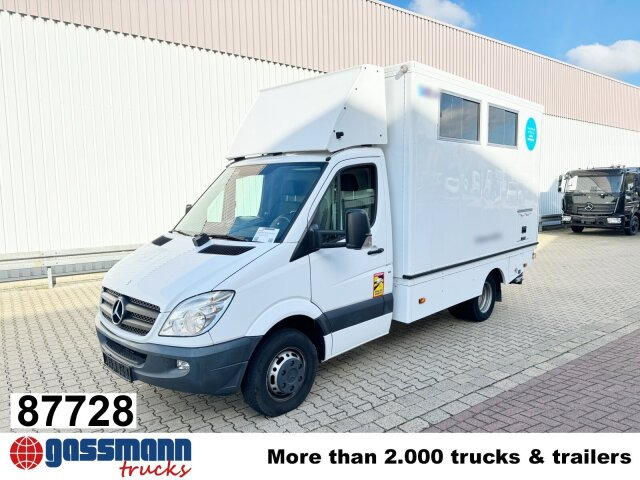 Mercedes-Benz Sprinter 516 CDI 4x2, Übertragungsfahrzeug - Dobozos felépítményű teherautó: 1 kép. Mercedes-Benz Sprinter 516 CDI 4x2, Übertragungsfahrzeug - Dobozos felépítményű teherautó: 1 kép.