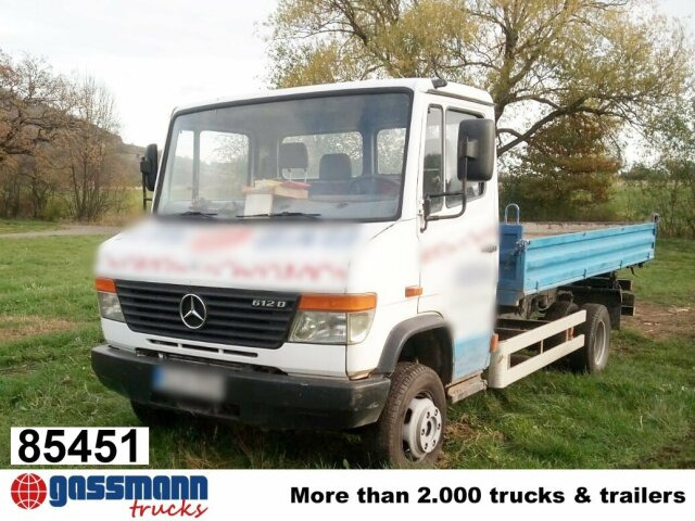 Mercedes-Benz Vario 612 DK 4x2, Kipper-Meiller - Billenőplatós kisteherautó: 1 kép. Mercedes-Benz Vario 612 DK 4x2, Kipper-Meiller - Billenőplatós kisteherautó: 1 kép.