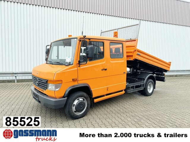 Mercedes-Benz Vario 816 D 4x2 Doka, 2x AHK, Meiller Kipper, - Billenőplatós kisteherautó, Duplakabinos kisteherautó: 1 kép. Mercedes-Benz Vario 816 D 4x2 Doka, 2x AHK, Meiller Kipper, - Billenőplatós kisteherautó, Duplakabinos kisteherautó: 1 kép.