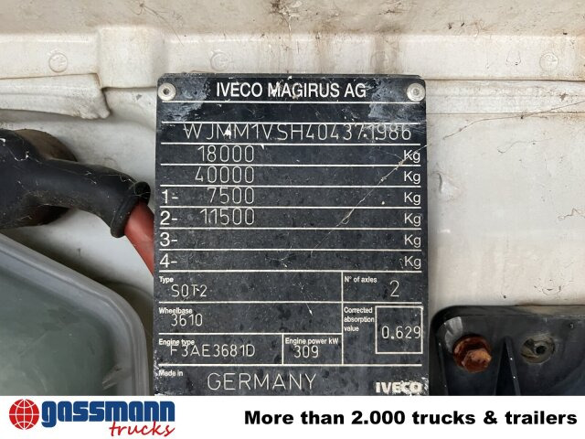 Iveco Stralis AD440X42T/P 4x2, Ex- Army - Nyergesvontató: 4 kép. Iveco Stralis AD440X42T/P 4x2, Ex- Army - Nyergesvontató: 4 kép.