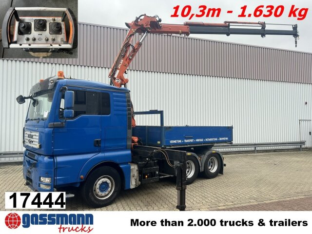 MAN TGA 26.480 6x4 BL, Intarder, SZM/Pritsche, Kran - Nyergesvontató: 1 kép. MAN TGA 26.480 6x4 BL, Intarder, SZM/Pritsche, Kran - Nyergesvontató: 1 kép.