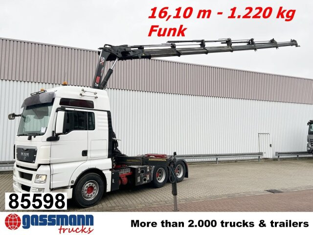 MAN TGX 26.480 6x4 BLS mit Kran Hiab 288E-6 Hipro, - Nyergesvontató: 1 kép. MAN TGX 26.480 6x4 BLS mit Kran Hiab 288E-6 Hipro, - Nyergesvontató: 1 kép.