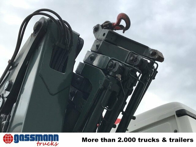 Mercedes-Benz Actros 1836 LS 4x2 mit Kran MKG HLK 330HP - Nyergesvontató: 4 kép. Mercedes-Benz Actros 1836 LS 4x2 mit Kran MKG HLK 330HP - Nyergesvontató: 4 kép.