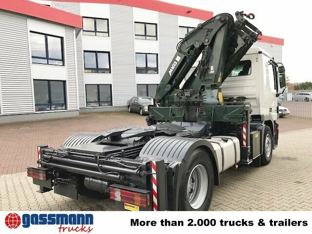 Nyergesvontató Mercedes-Benz Actros 1836 LS 4x2 mit Kran MKG HLK 330HP: 11 kép.