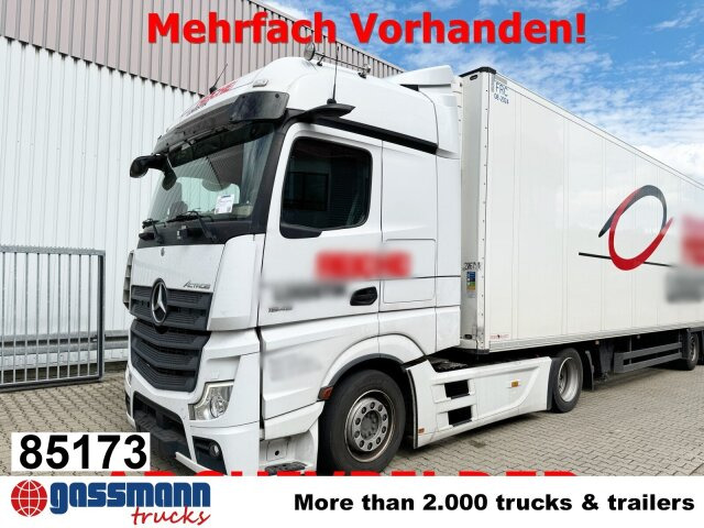 Mercedes-Benz Actros 1848 LS 4x2, Vollumer, Retarder - Nyergesvontató: 1 kép. Mercedes-Benz Actros 1848 LS 4x2, Vollumer, Retarder - Nyergesvontató: 1 kép.