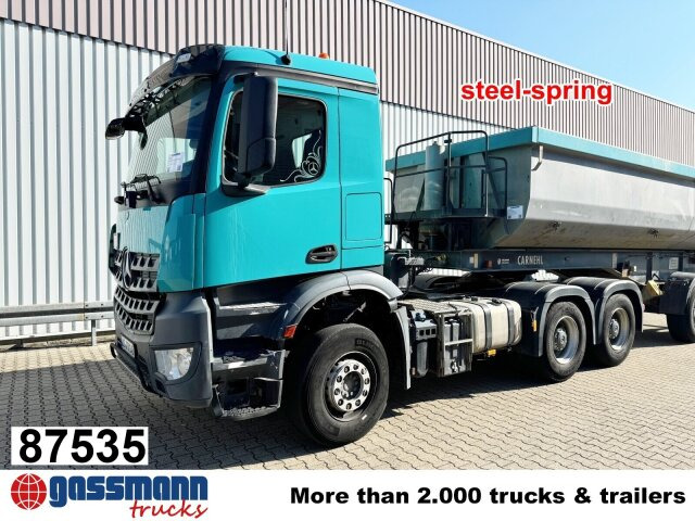 Mercedes-Benz Arocs 3343 S 6x4, Full Steel, 3x Vorhanden! - Nyergesvontató: 1 kép. Mercedes-Benz Arocs 3343 S 6x4, Full Steel, 3x Vorhanden! - Nyergesvontató: 1 kép.